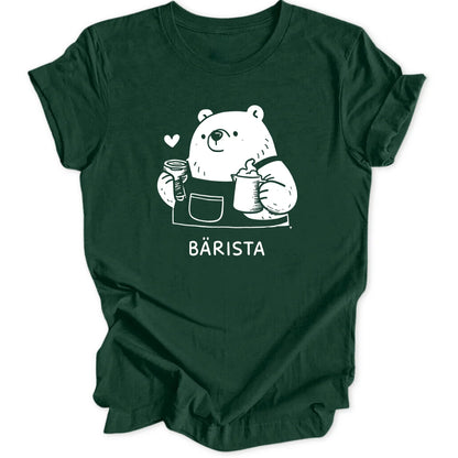 Barista Bear - Forest Green