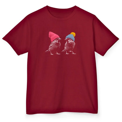 Beanie Sparrows - Cardinal Red