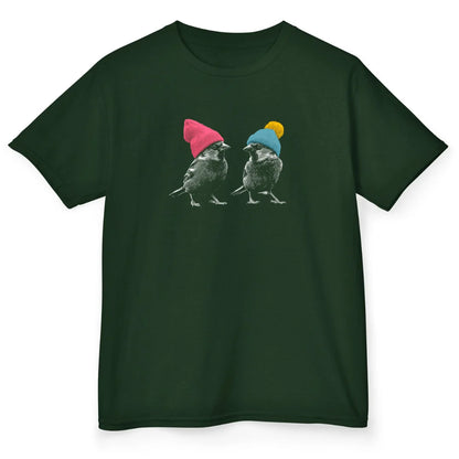 Beanie Sparrows - Forest Green