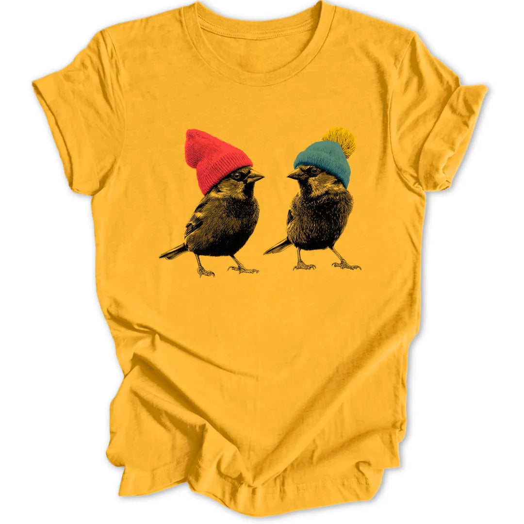 Beanie Sparrows - Gold