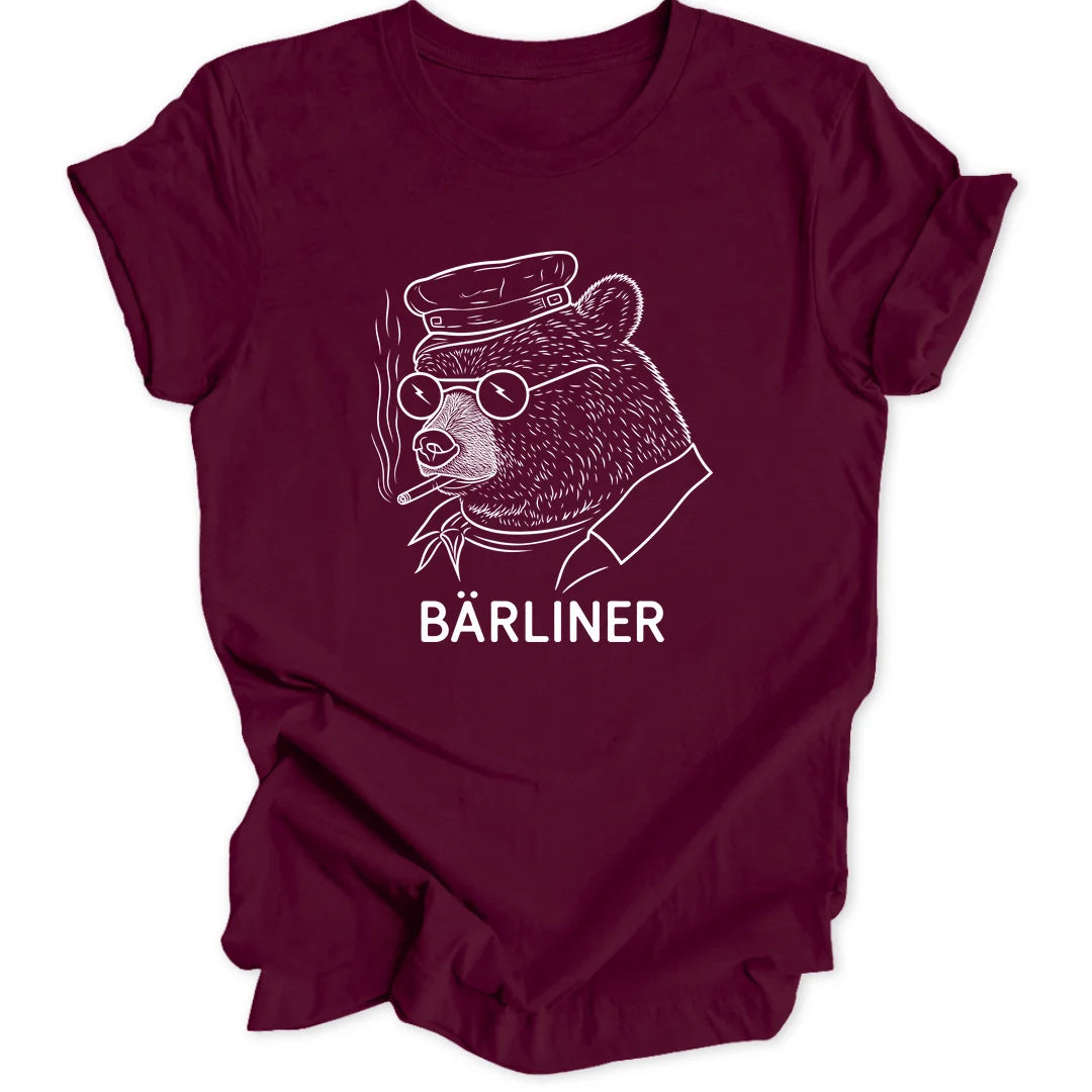 Berlin Bear - Maroon