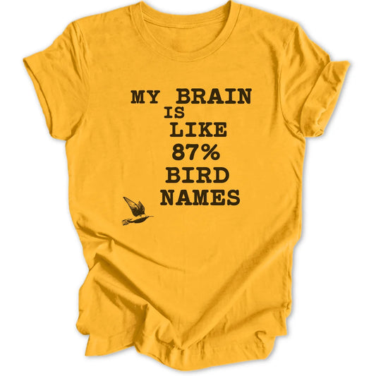 Bird Names - Gold