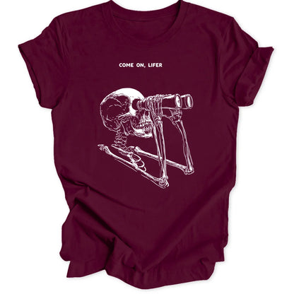 Come On Lifer - Maroon