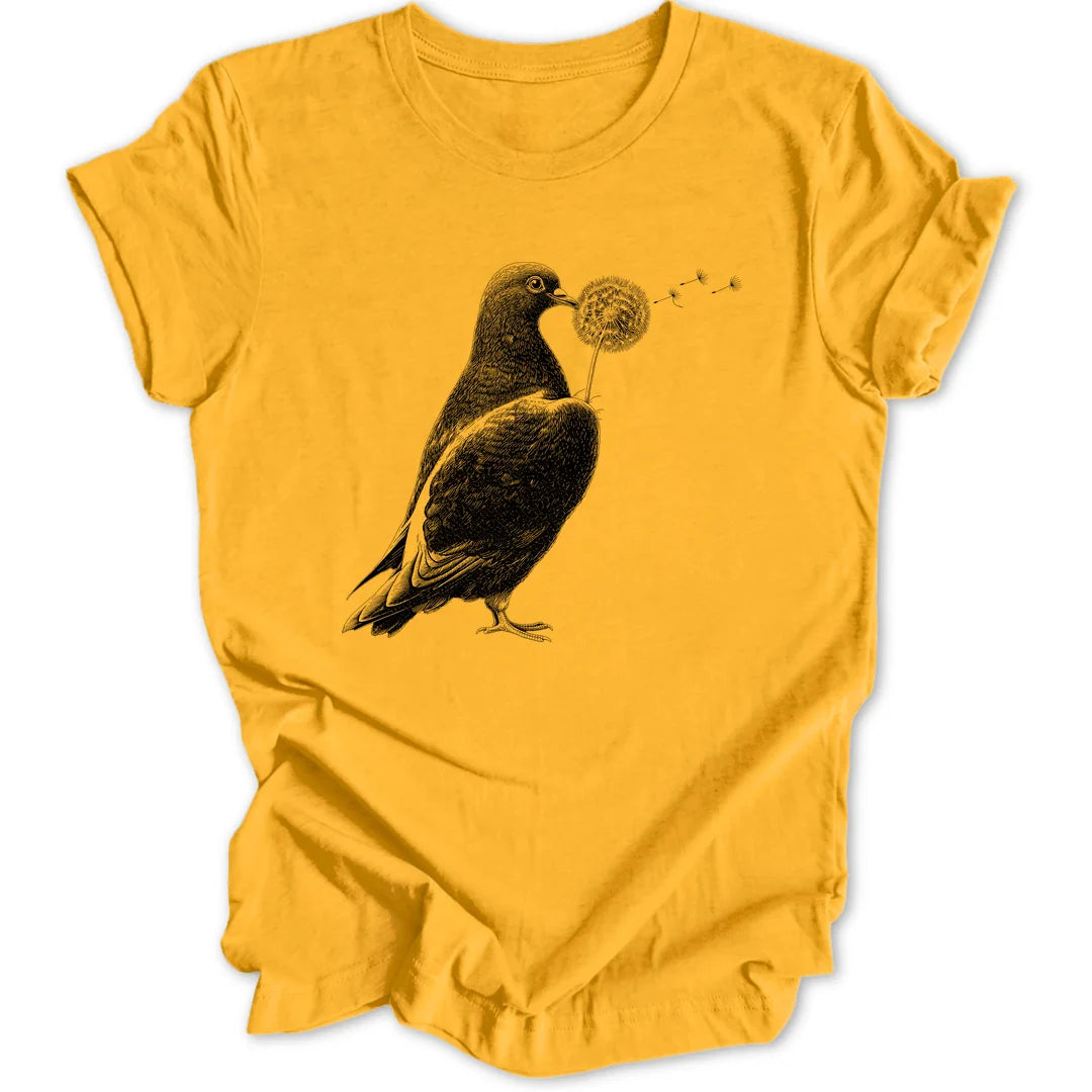 Dandelion Pigeon - Gold