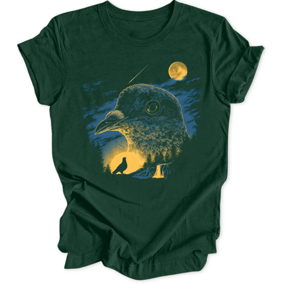 Moon Pigeon - Forest Green