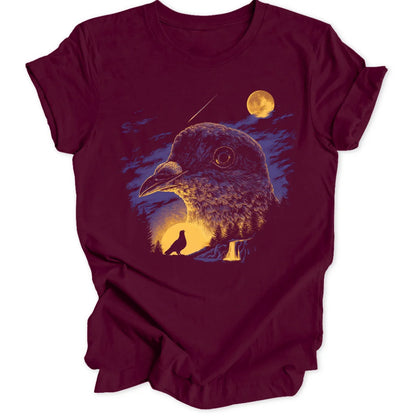 Moon Pigeon - Maroon