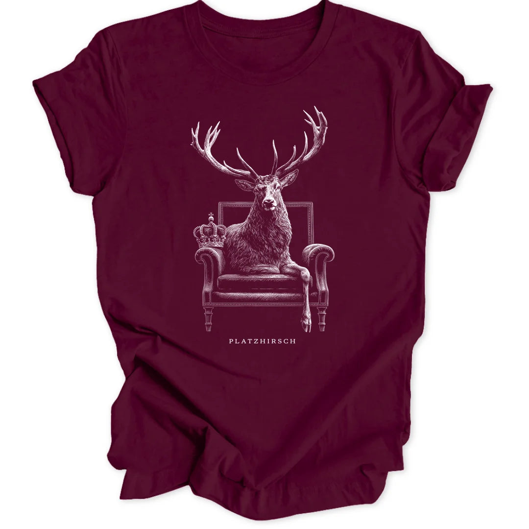 Platzhirsch Thron - Maroon