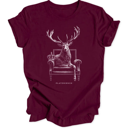 Platzhirsch Thron - Maroon
