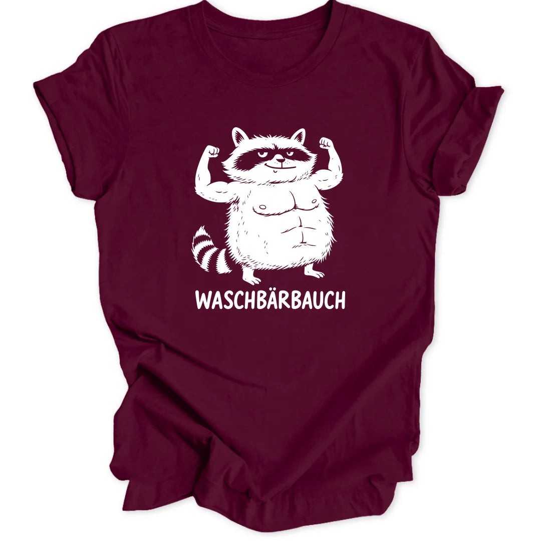 Washboard Raccoon - Maroon