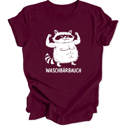 Washboard Raccoon - Maroon