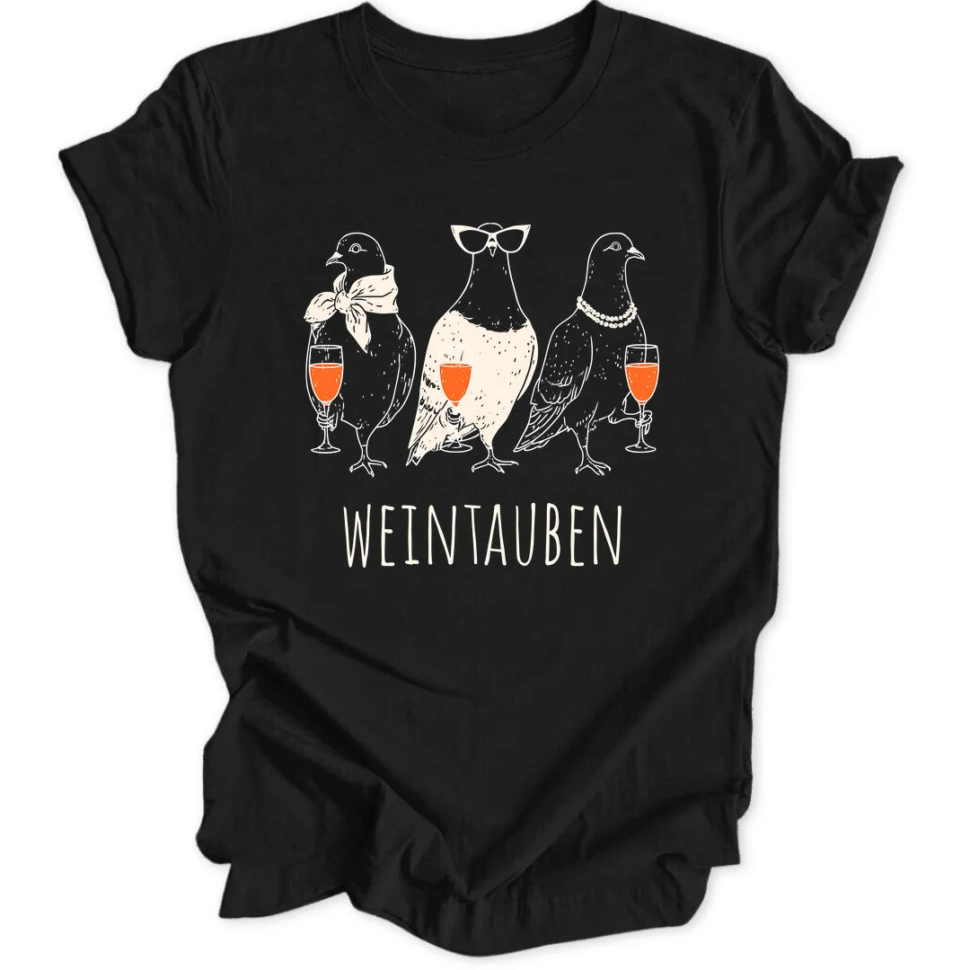 Weintauben Sketch - Black
