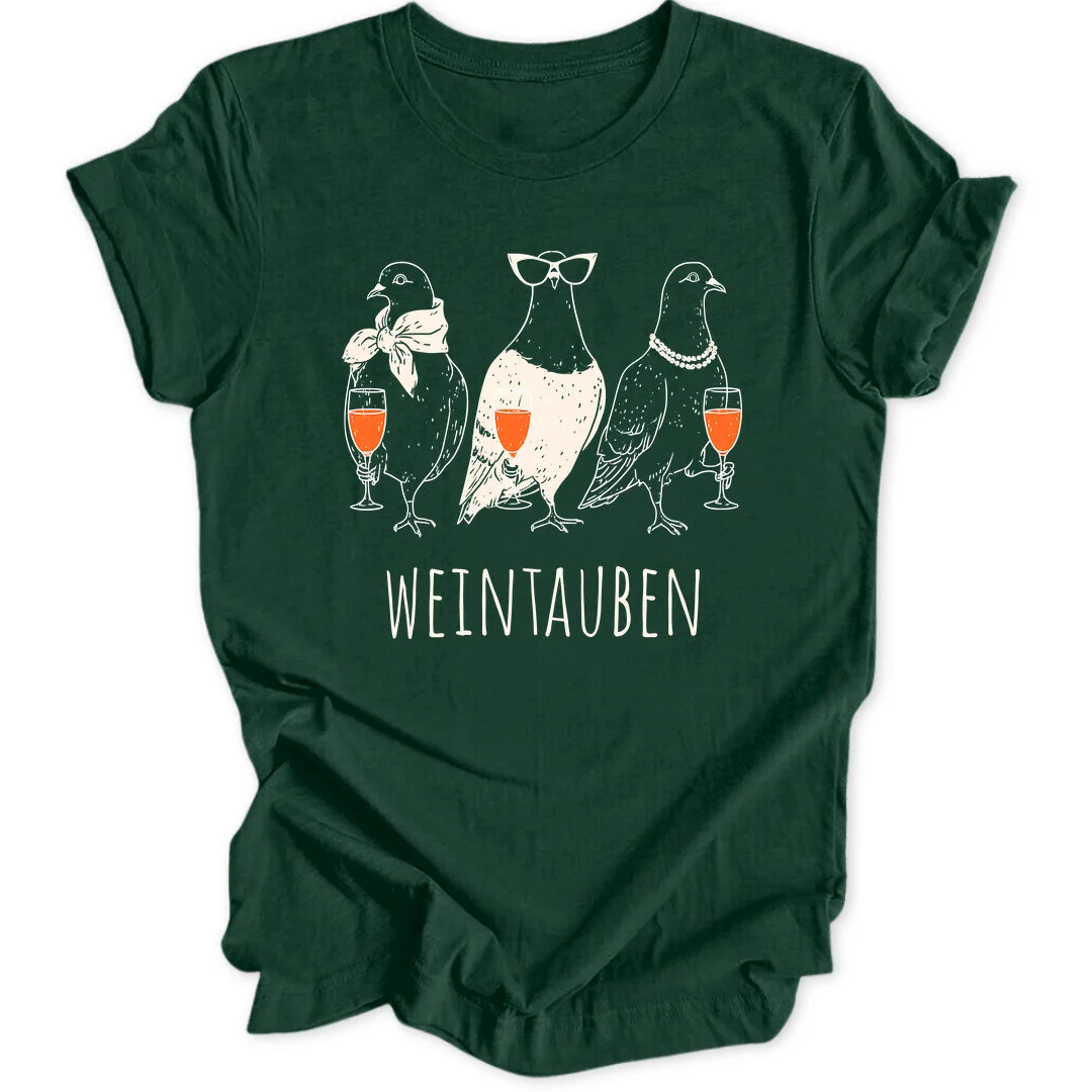 Weintauben Sketch - Forest Green