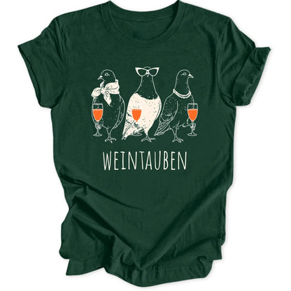 Weintauben Sketch - Forest Green