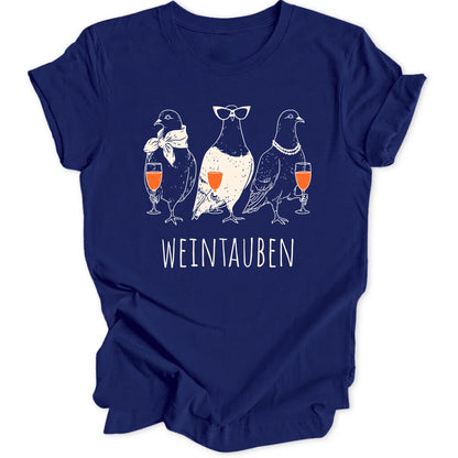 Weintauben Sketch - Navy