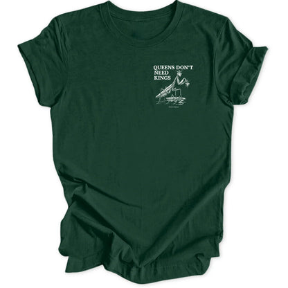 Mantis Queen Mini-Print - Forest Green