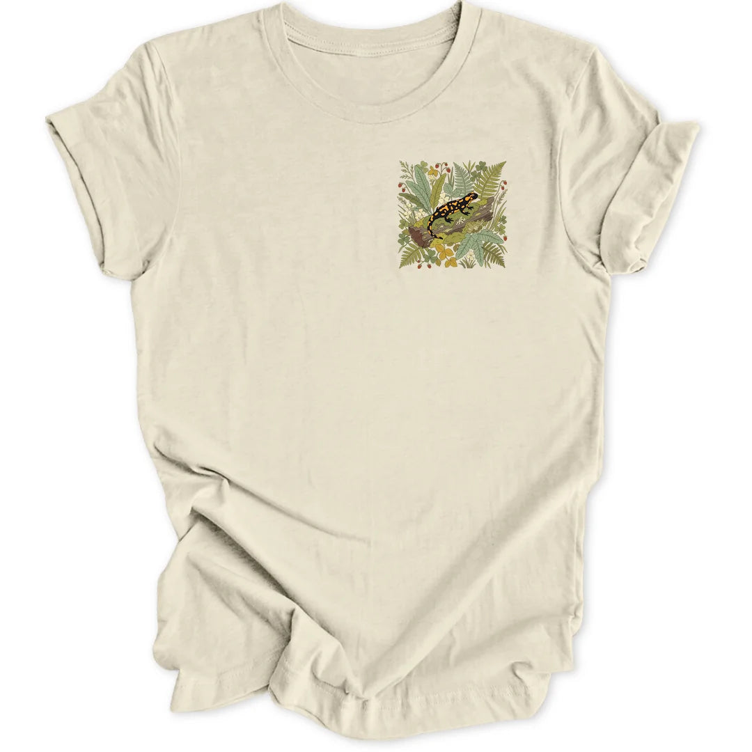 Meadow Salamander Mini-Print - Natural