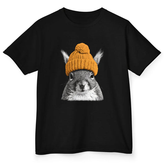 Beanie Squirrel - Black