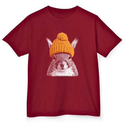 Beanie Squirrel - Cardinal Red