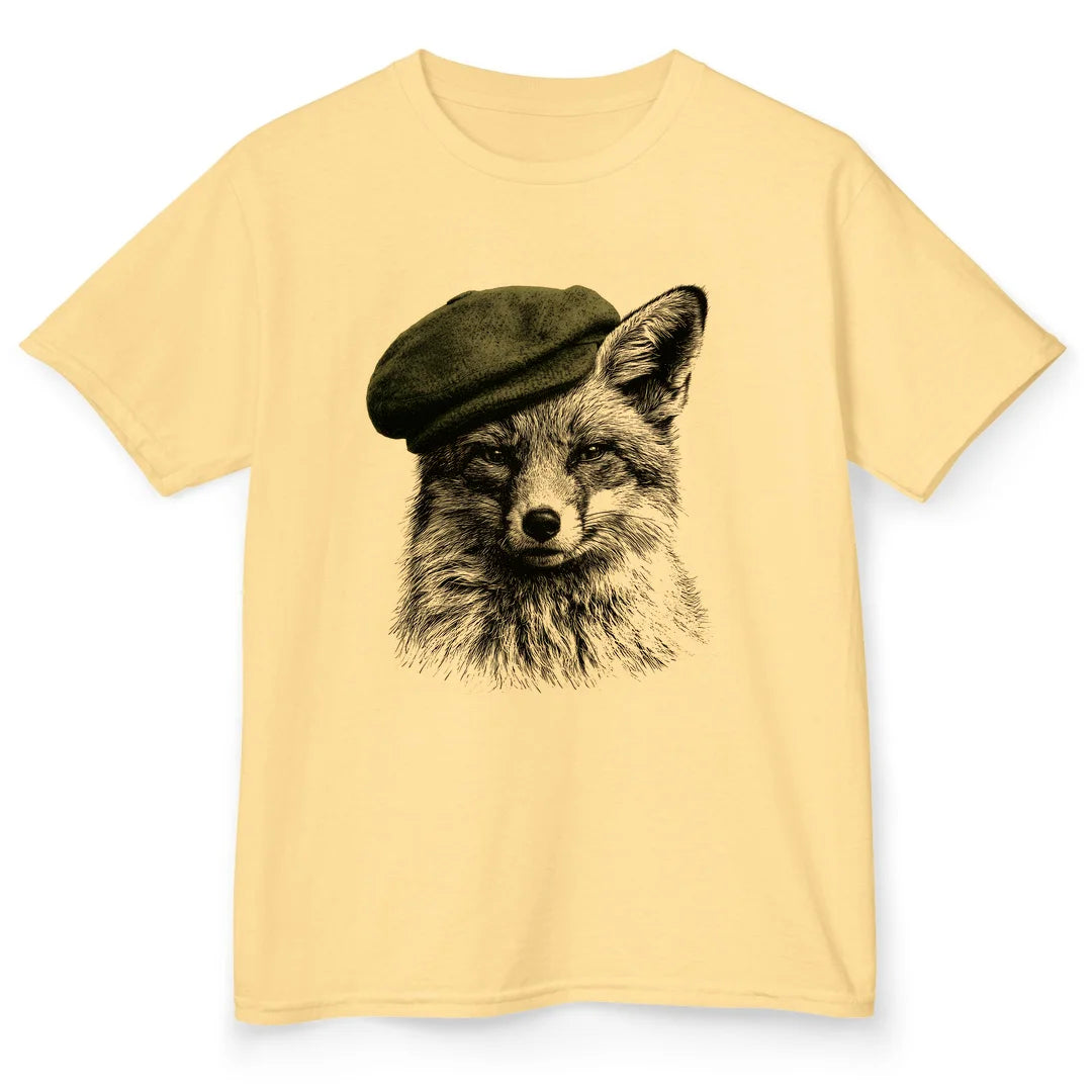 Flat Cap Fox - Yellow Haze