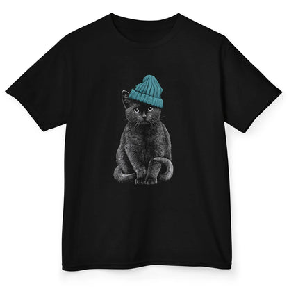 Beanie Cat - Black