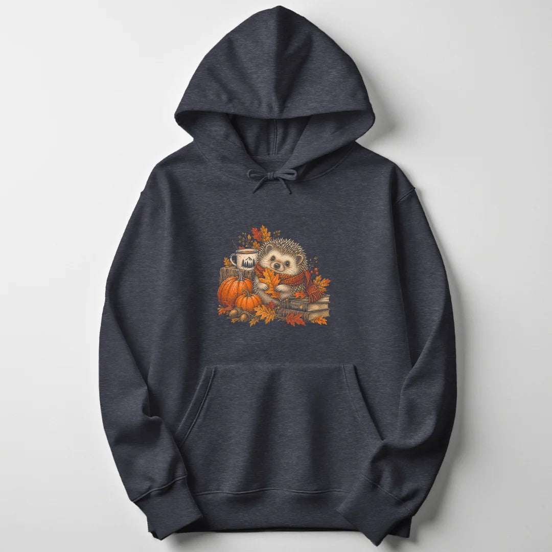 Cosy Hedgehog - Dark Heather