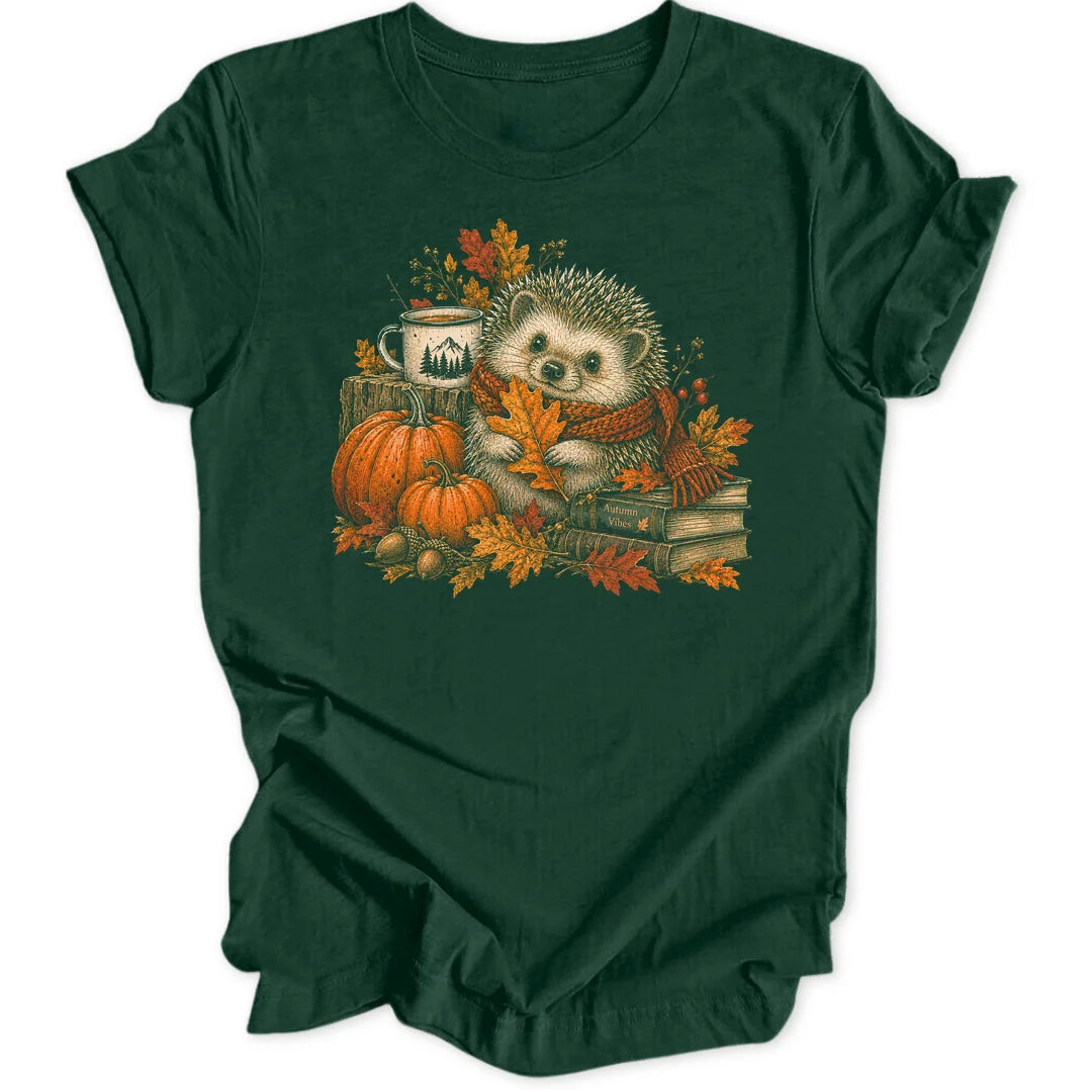 Cosy Hedgehog - Forest Green