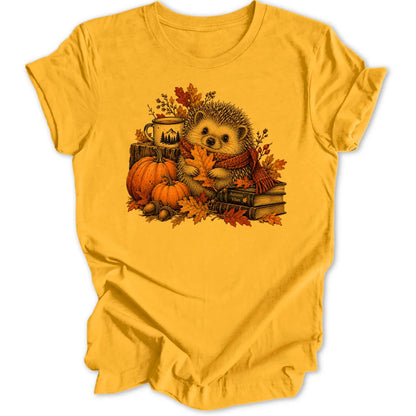 Cosy Hedgehog - Gold