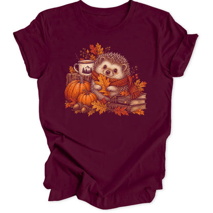 Cosy Hedgehog - Maroon