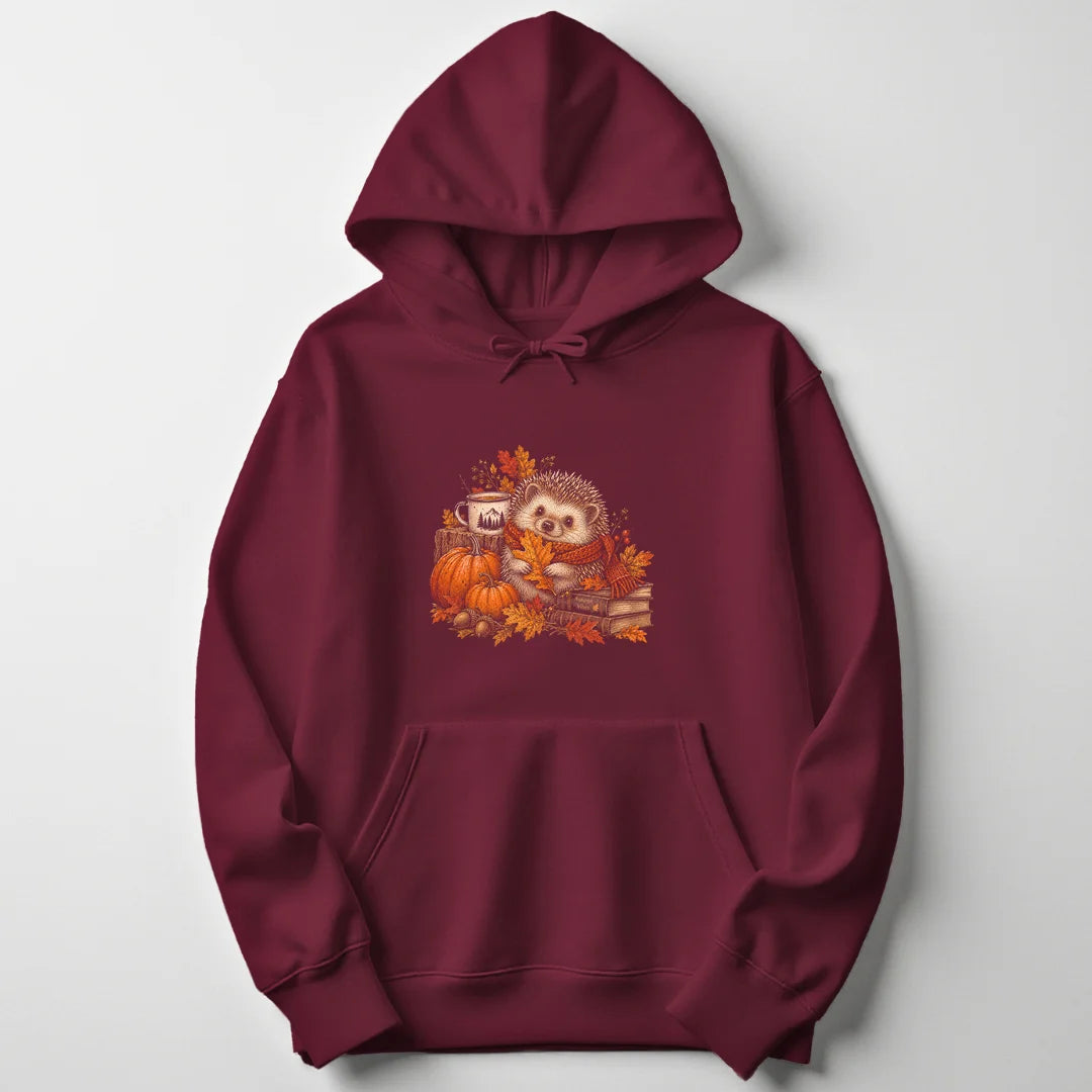 Cosy Hedgehog - Maroon