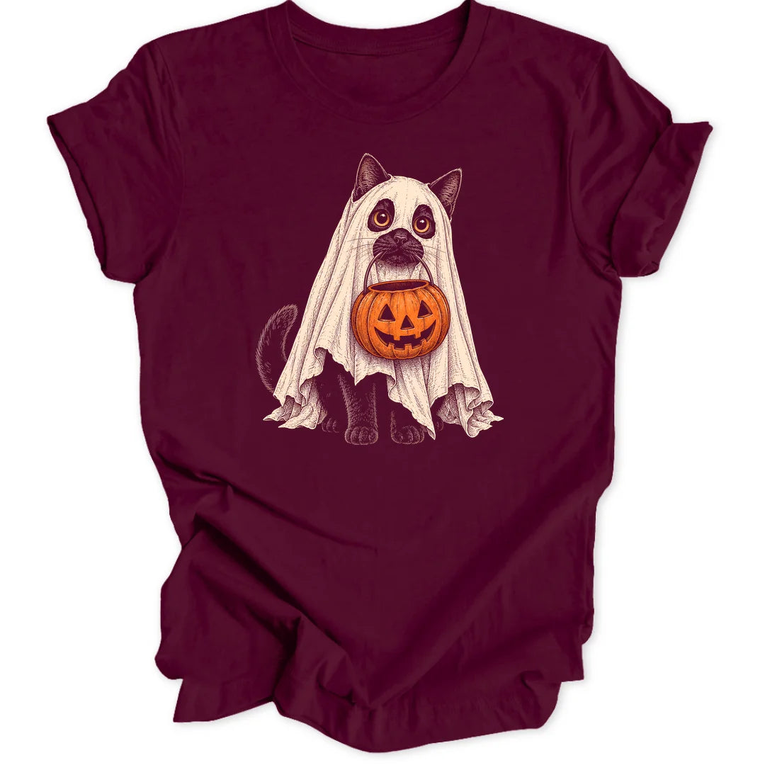 Ghost Cat - Maroon