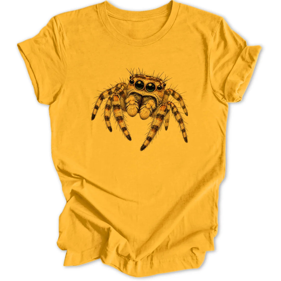 Jumping Spider - Gold