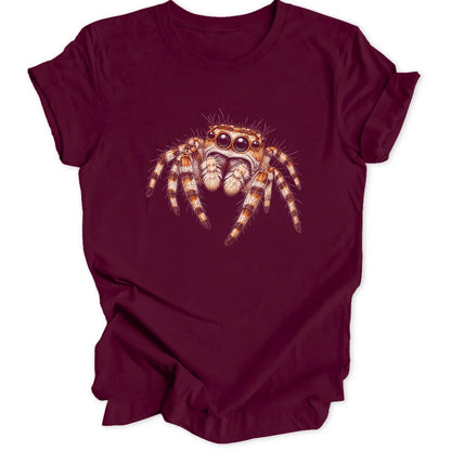 Jumping Spider - Maroon