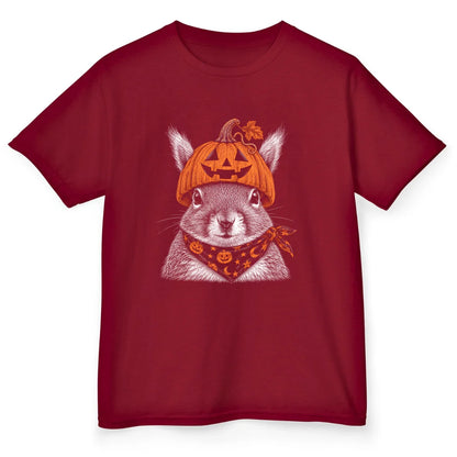 Pumpkin Squirrel - Cardinal Red