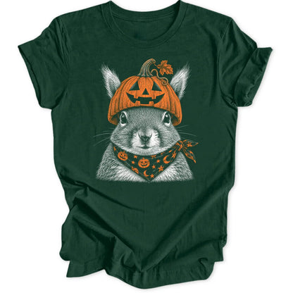 Pumpkin Squirrel - Forest Green