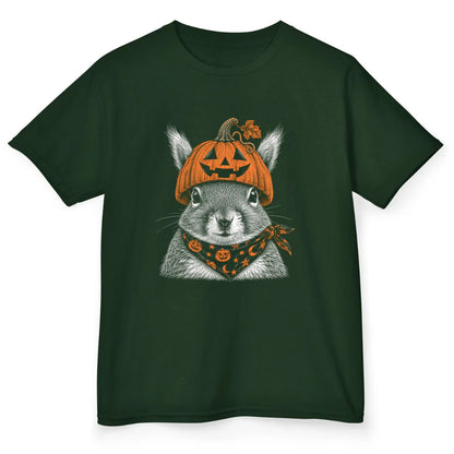 Pumpkin Squirrel - Forest Green