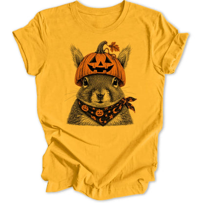 Pumpkin Squirrel - Gold