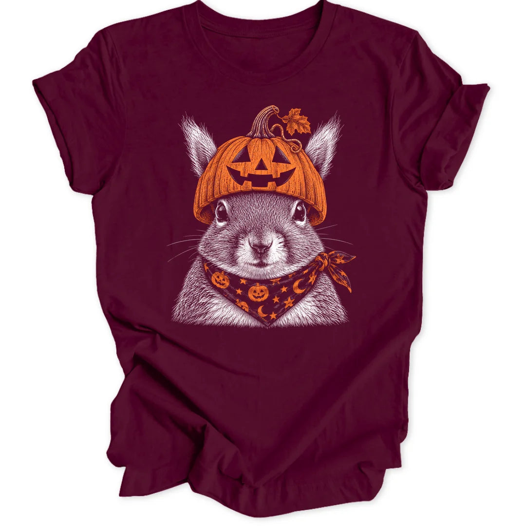 Pumpkin Squirrel - Maroon