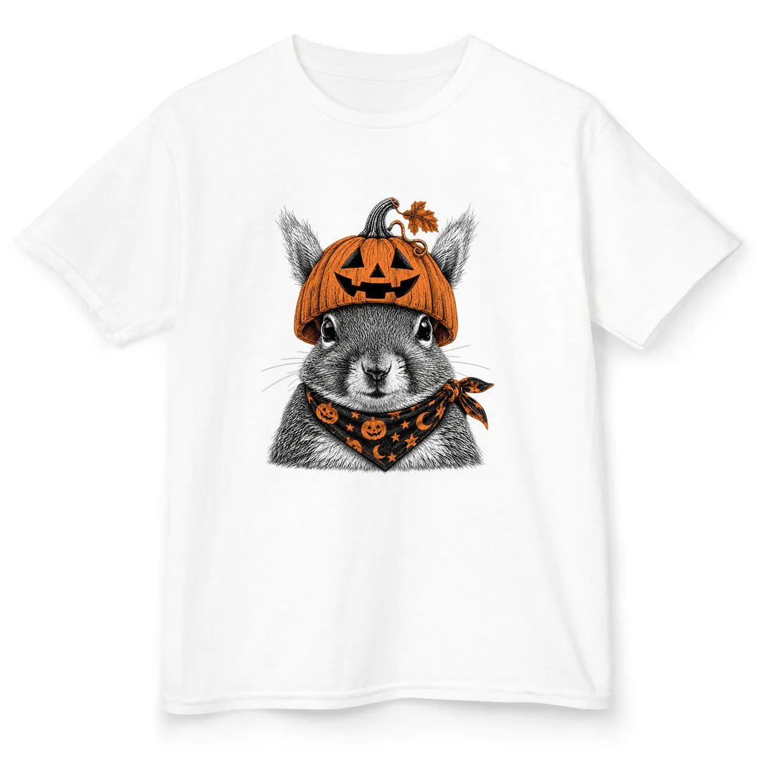 Pumpkin Squirrel - White