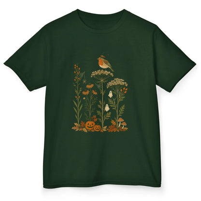 Rosehip Robin - Forest Green