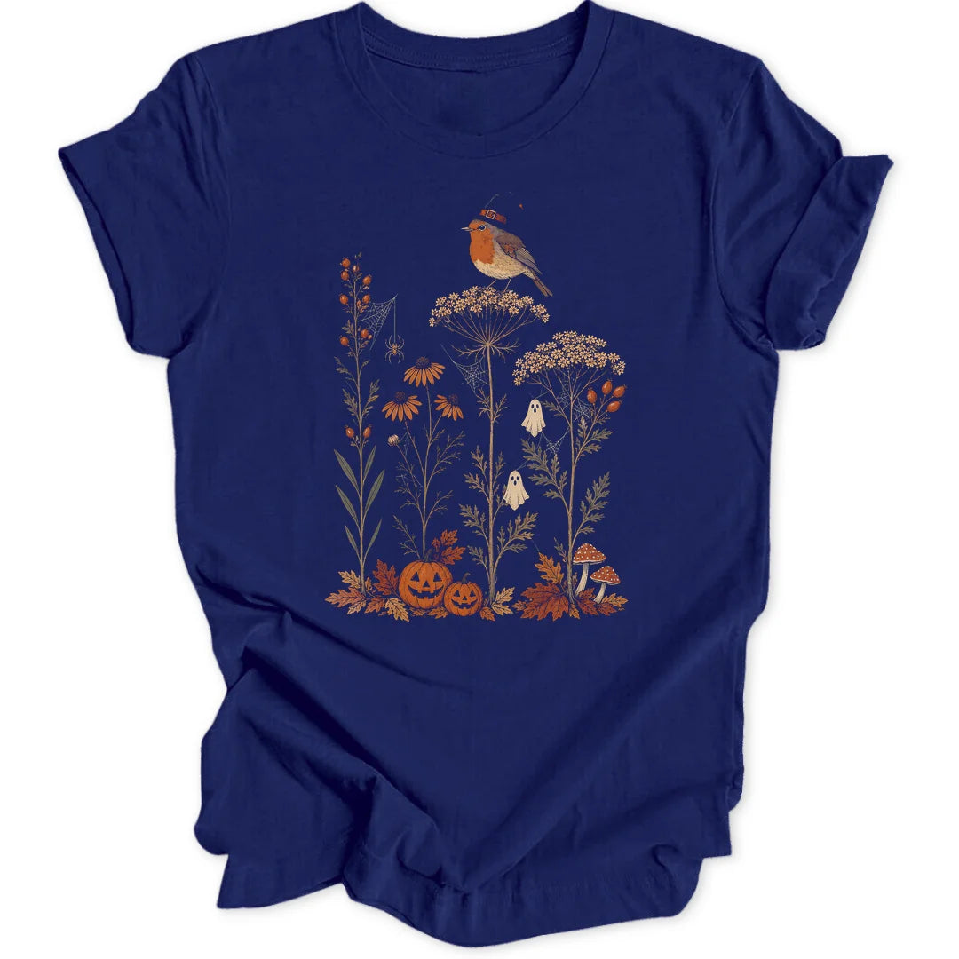 Rosehip Robin - Navy