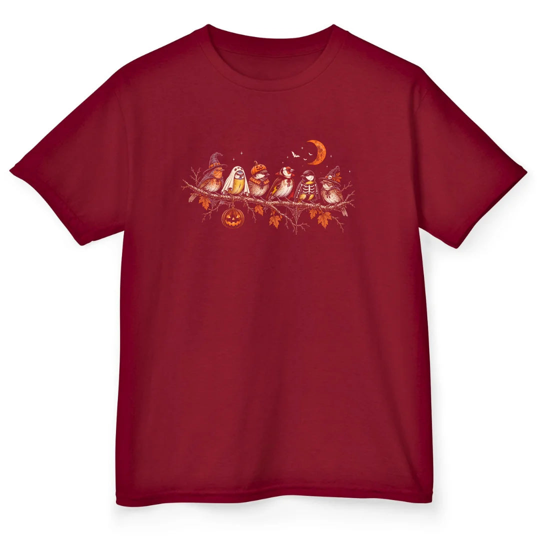Spooky Bird Branch - Cardinal Red