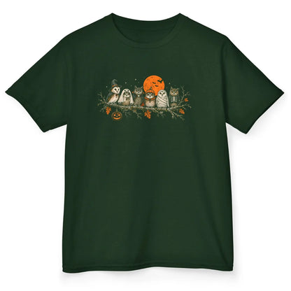 Spooky Owl Branch - Forest Green