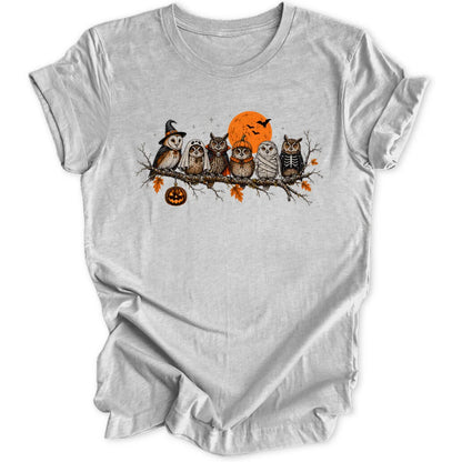 Spooky Owl Branch - Sport Grey