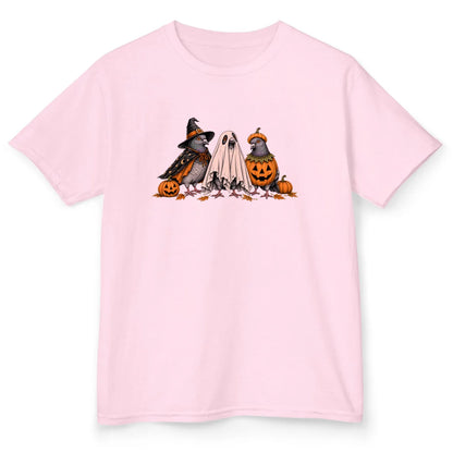 Spooky Pigeons - Light Pink