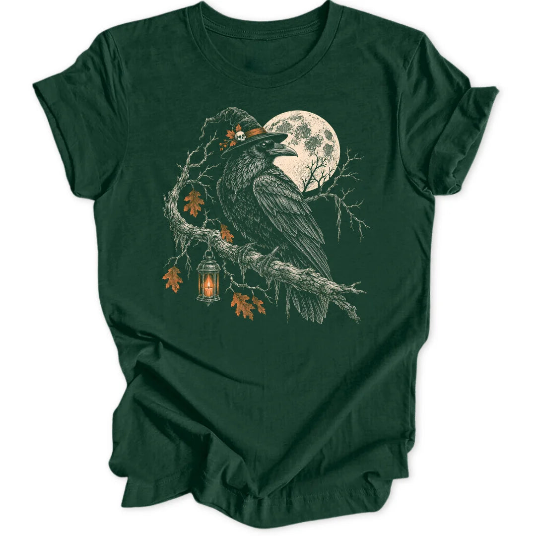 Witch Raven - Forest Green
