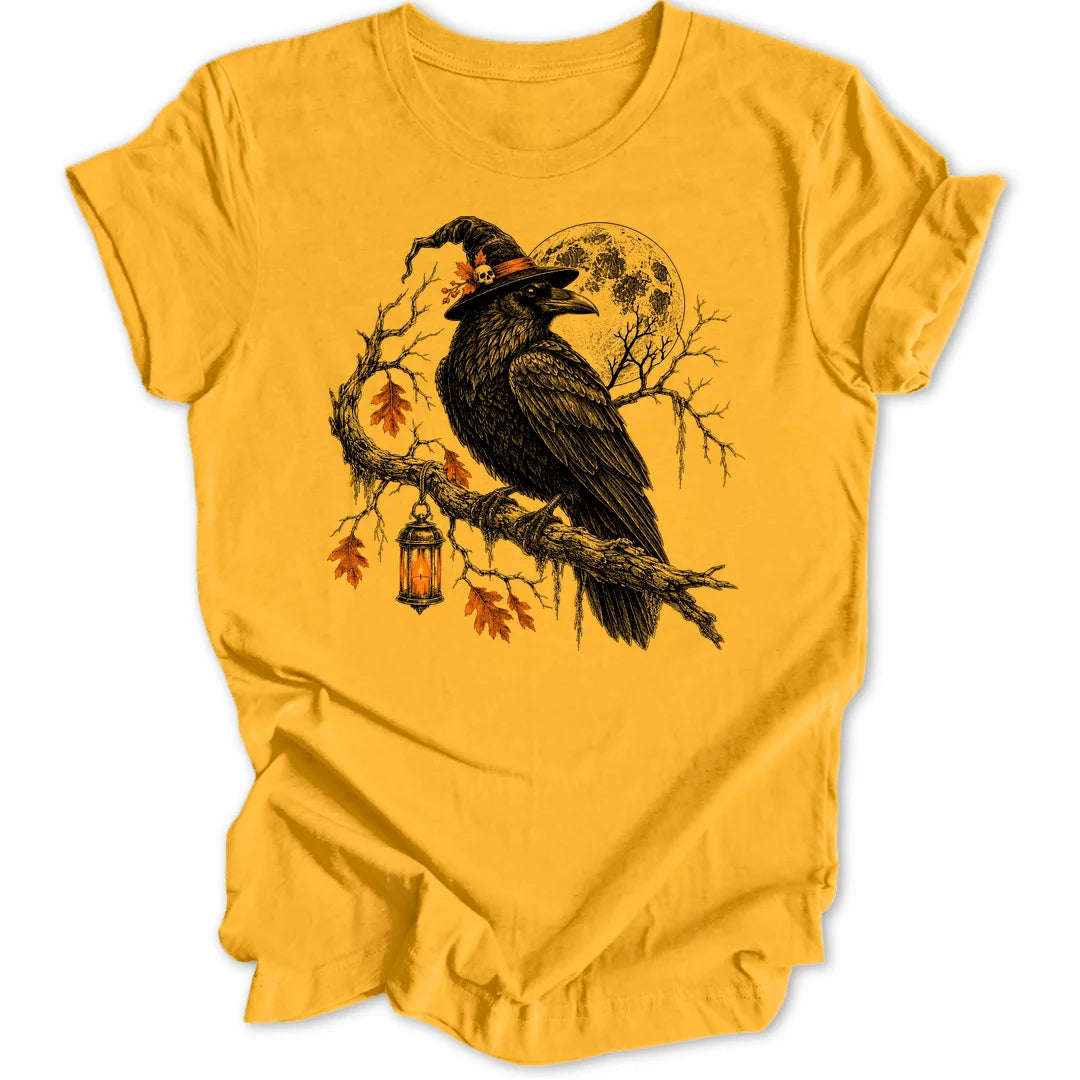 Witch Raven - Gold