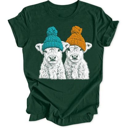 Beanie Calves - Forest Green