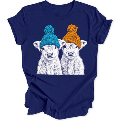 Beanie Calves - Navy