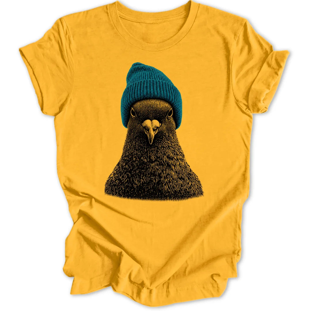 Beanie Pigeon Two - Gold