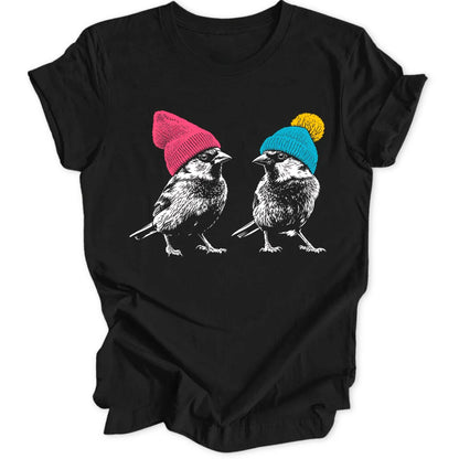 Beanie Sparrows Unisex T-Shirt